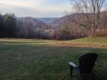 The Captains Chair View off Front Sun Porch to Valley